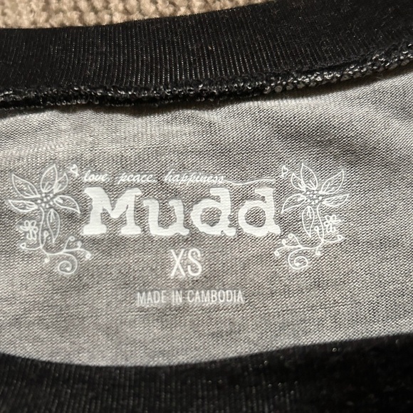 Juniors Mudd Tye Dyed Tunic Tee - XS - Picture 4 of 4